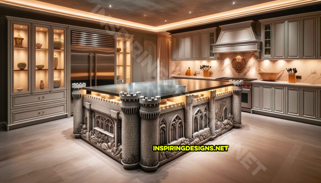 Disney Castle Kitchen Island