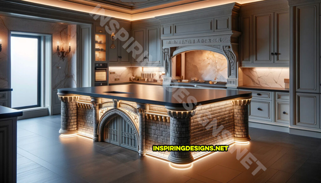 Disney Castle Kitchen Island