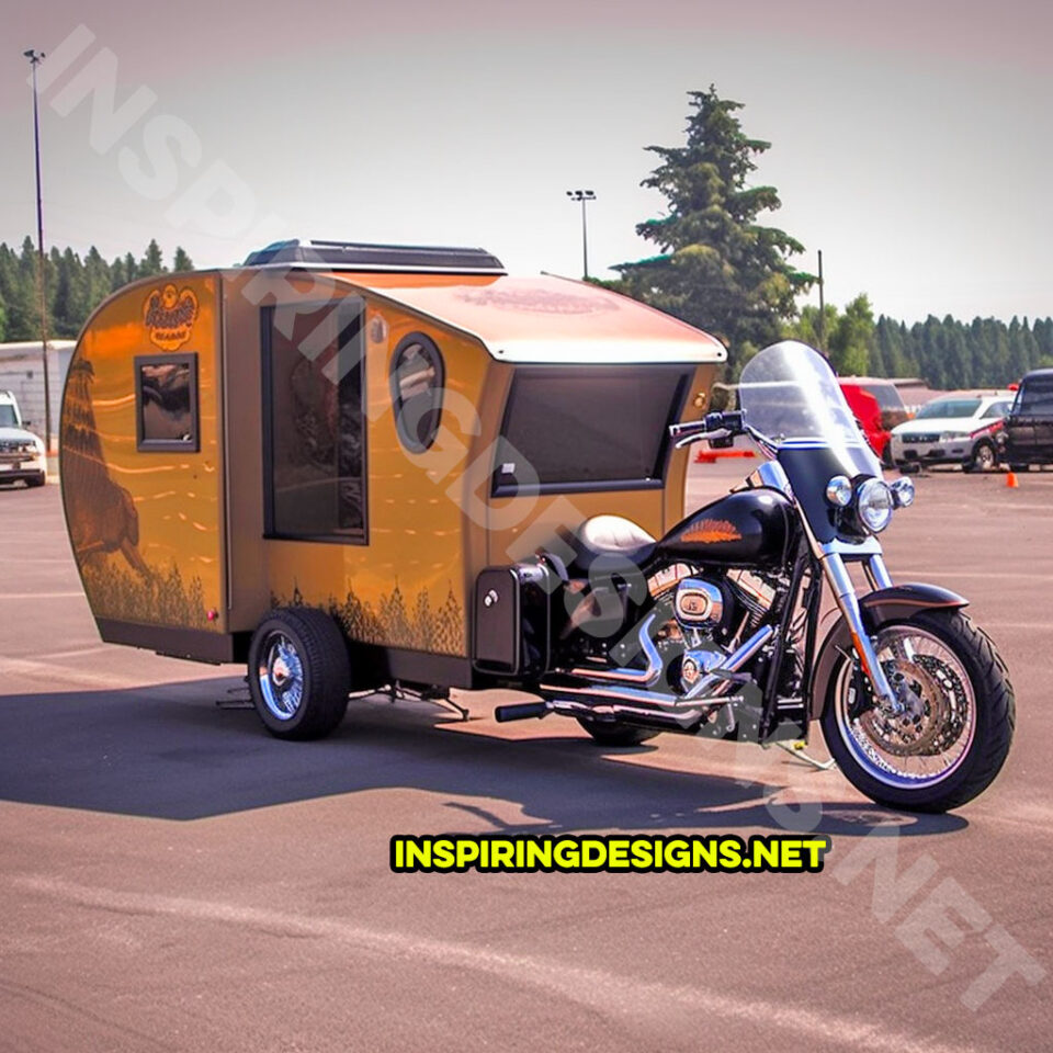 harley camper