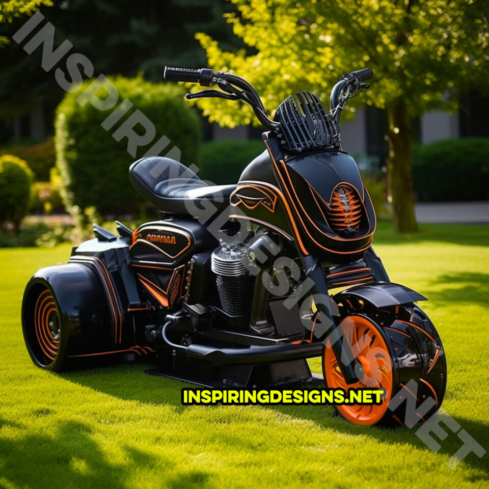 These Harley Motorcycle Snowblowers and Lawn Mowers Are The new Kings ...