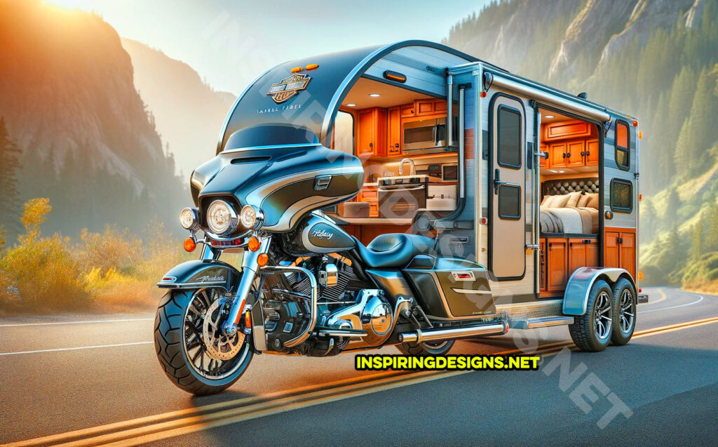 Harley davidson outlet camper