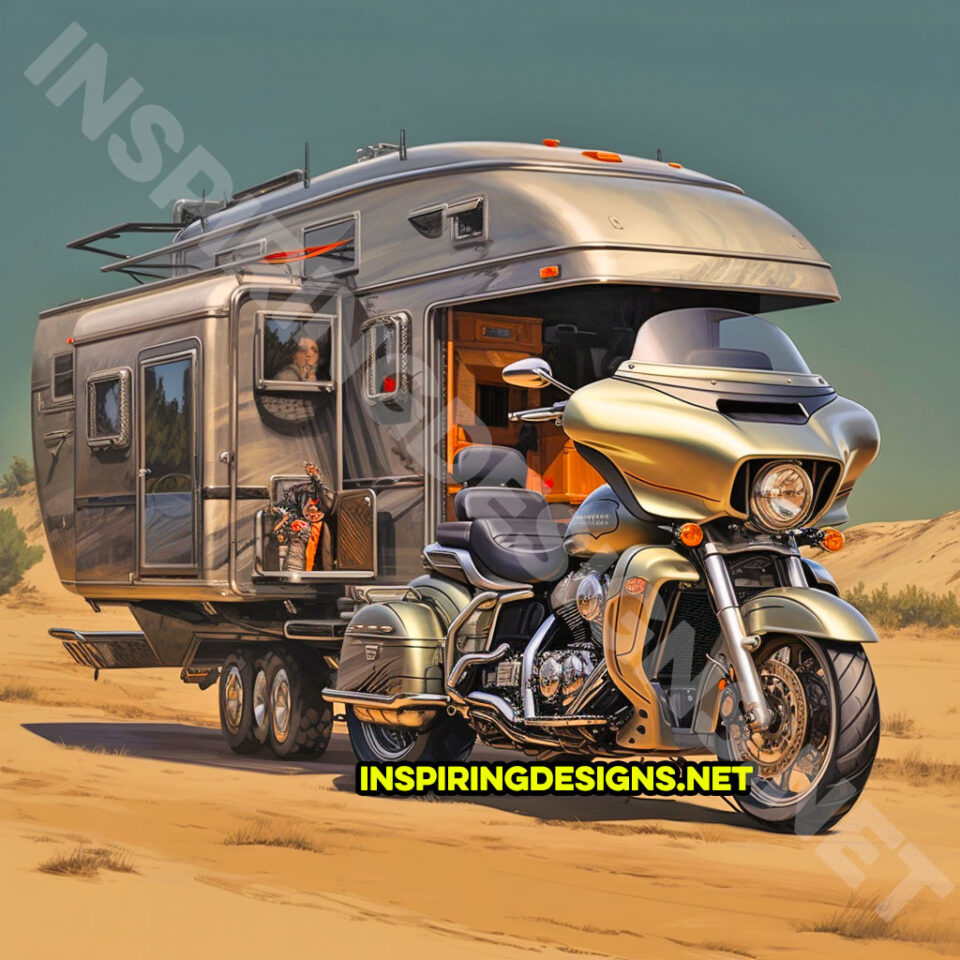 harley camper