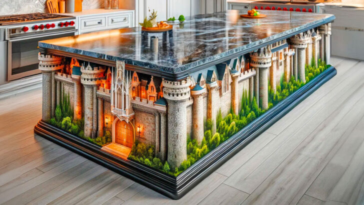 These Disney Castle Kitchen Islands Will Make Your Culinary Space a Fairy Tale Come True!
