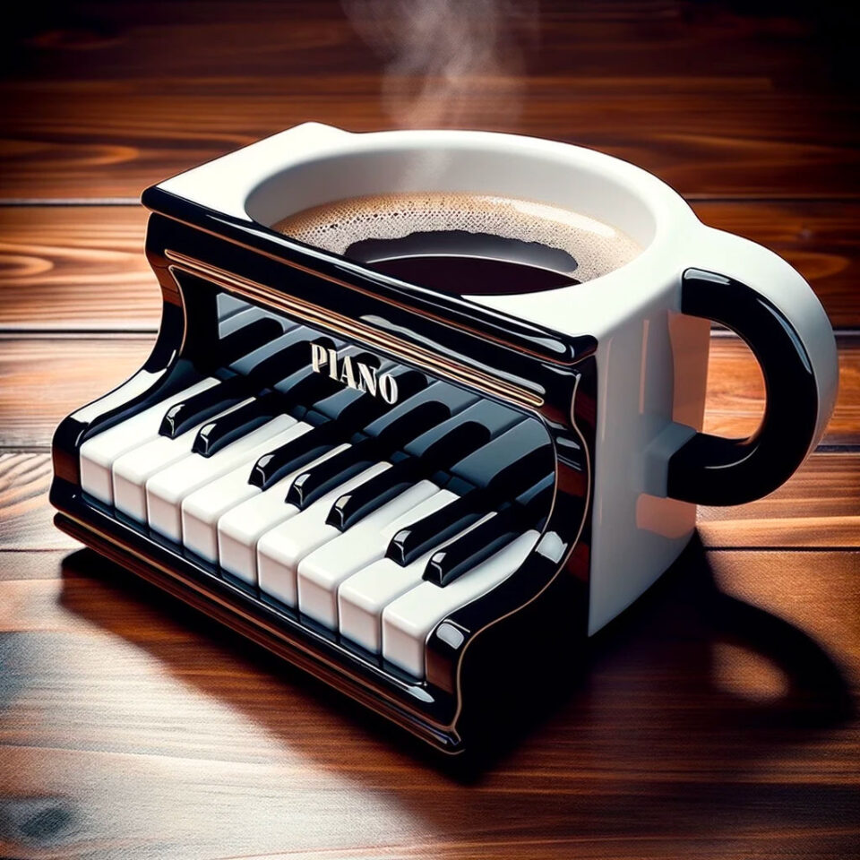 These Playable Instrument Coffee Mugs Will Jazz Up Your Morning Cup Of ...