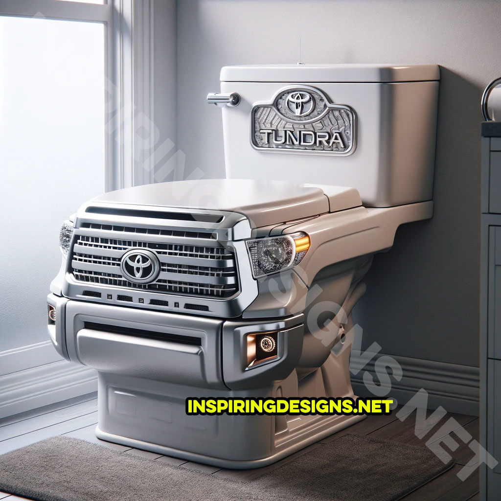 Toyota Trundra Pickup Truck Shaped Toilet