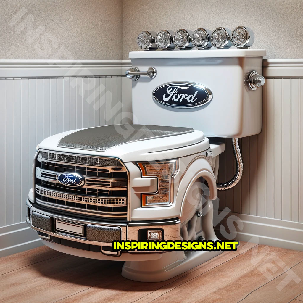 Ford F-150 Pickup truck shaped toilet