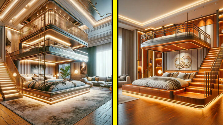 These Epic Luxury Bunk Beds Offer a Stairway to Heavenly Design and Comfort
