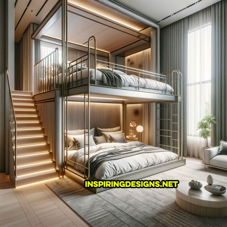 These Epic Luxury Bunk Beds Offer a Stairway to Heavenly Design and