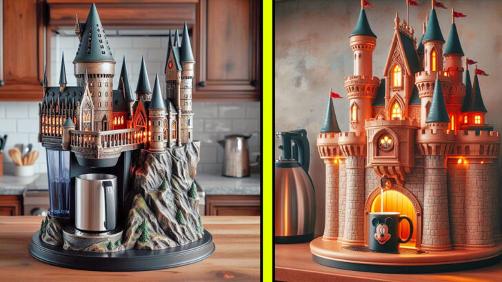 These Hogwarts and Disney Castle Coffee Makers Will Brew Magic in Your Kitchen!