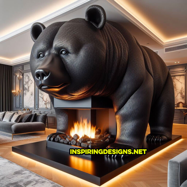 These Giant Fireplaces Are Shaped Like Dogs, Cats, and Various Other ...