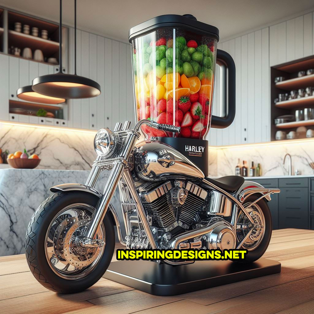 Harley Davidson Motorcycle Kitchen Appliances - Harley blender