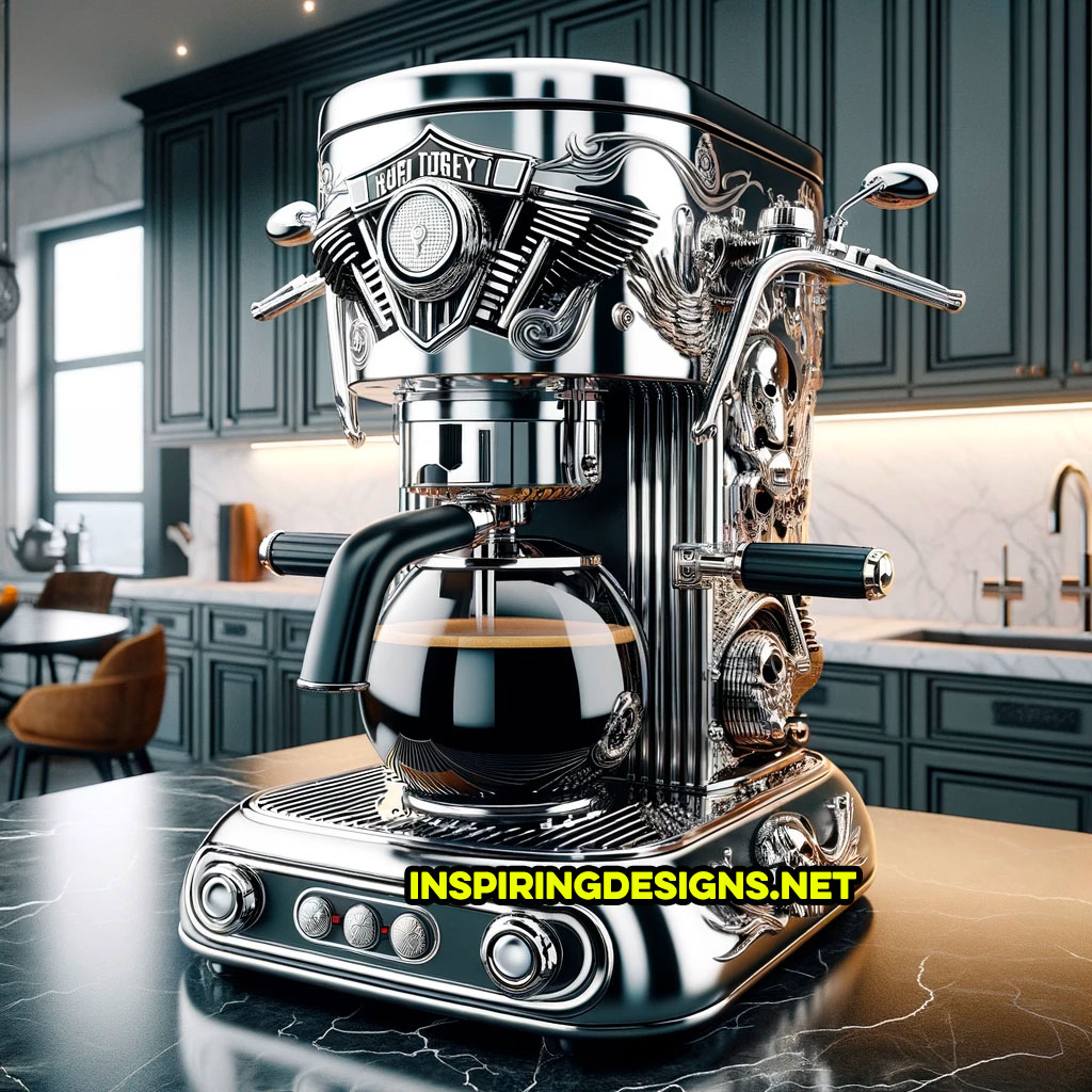 Harley Davidson Motorcycle Kitchen Appliances - Harley coffee maker