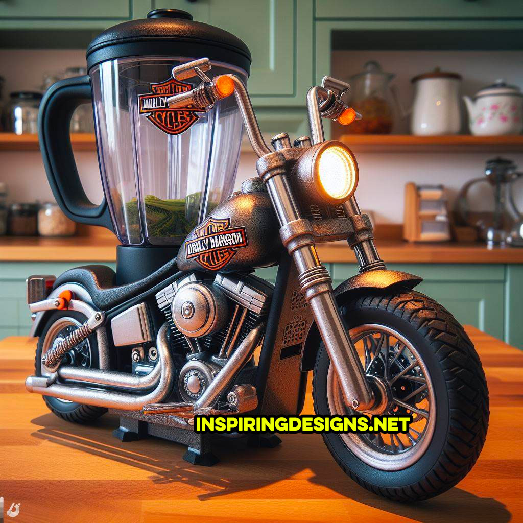 Harley Davidson Motorcycle Kitchen Appliances - Harley blender