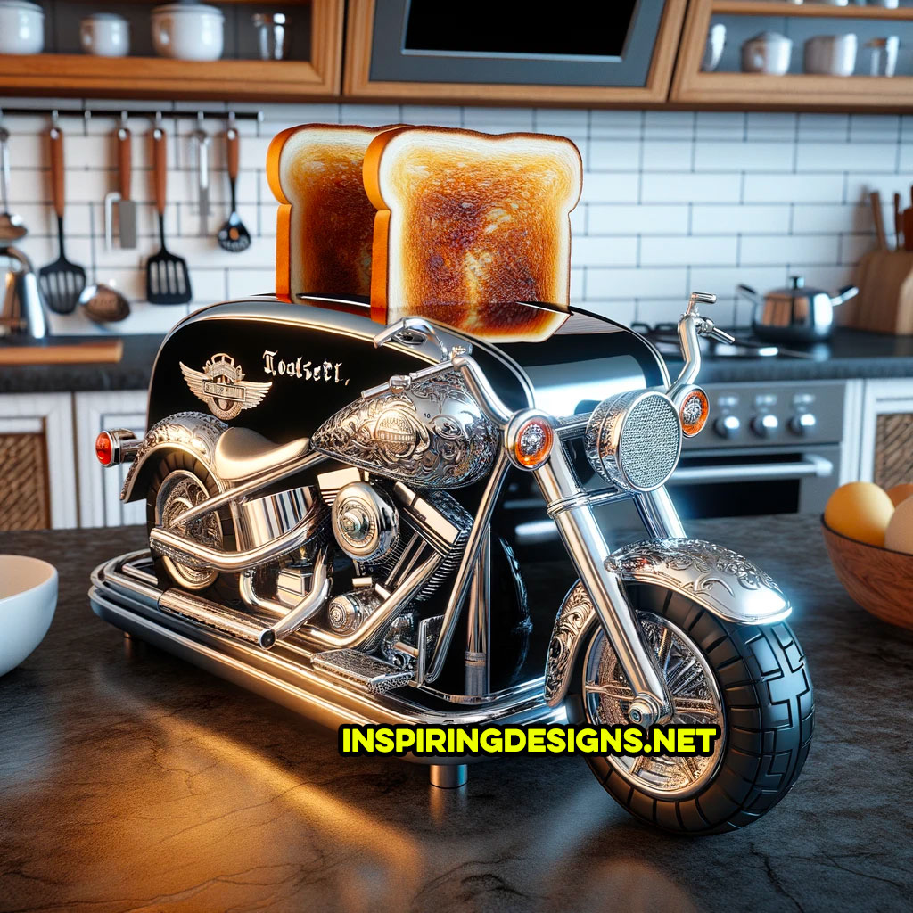 Harley Davidson Motorcycle Kitchen Appliances - Harley toaster