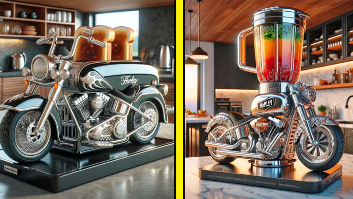 These Harley Davidson Motorcycle Kitchen Appliances Are a Must-Have for Every Biker’s Home!