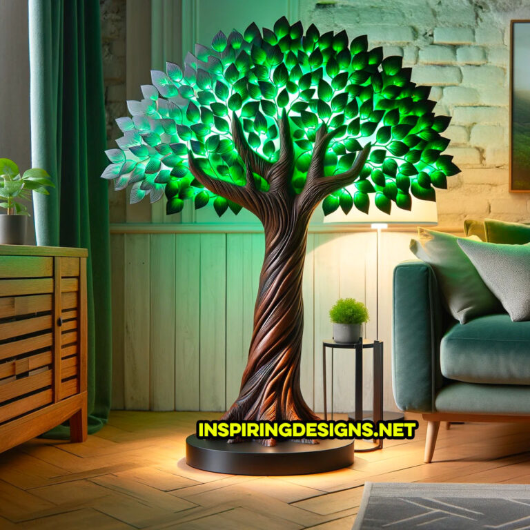 These Giant Tree Lamps Transform Your Home into An Enchanted Forest ...