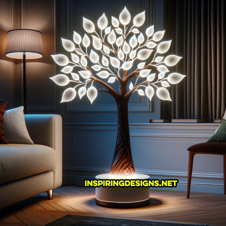 These Giant Tree Lamps Transform Your Home into An Enchanted Forest ...