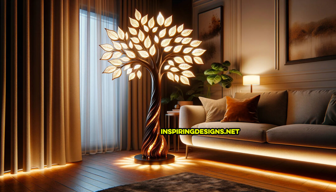 These Giant Tree Lamps Transform Your Home into An Enchanted Forest ...