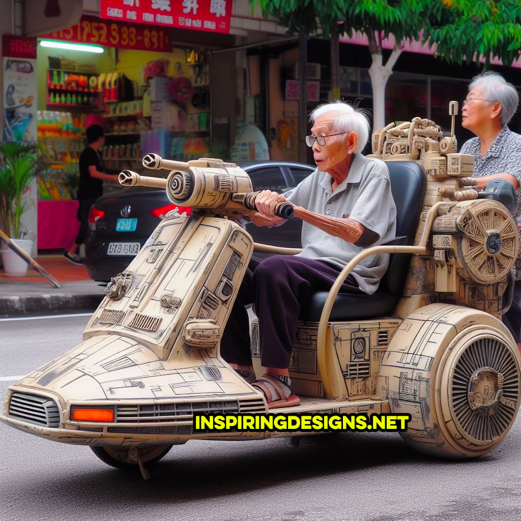 Star Wars Mobility Scooters - R2D2 Elderly Mobility Scooter