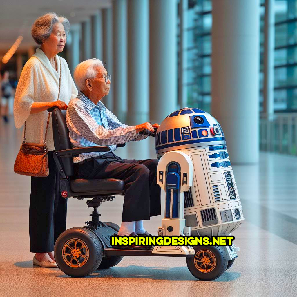 Star Wars Mobility Scooters - R2D2 Elderly Mobility Scooter