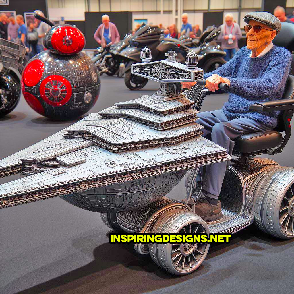 Star Wars Mobility Scooters - Imperial Star Destroyer Elderly Mobility Scooter