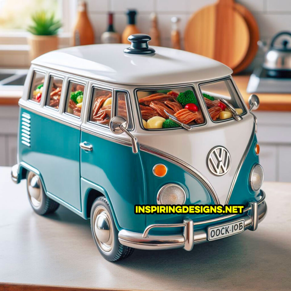 Volkswagen Bus Slow Cookers Will Be a Hit At Your Next Potluck ...