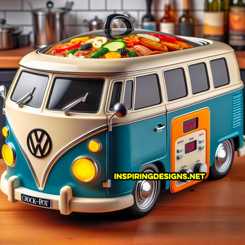 Volkswagen Bus Slow Cookers Will Be a Hit At Your Next Potluck ...