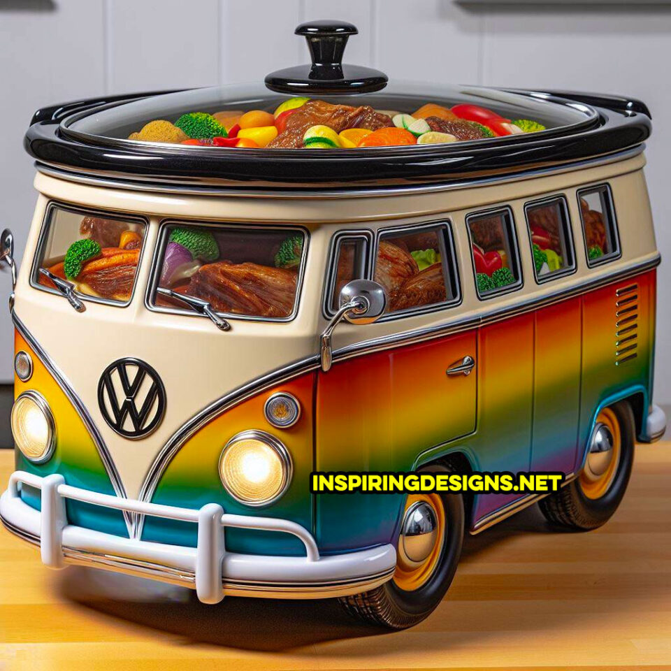 Volkswagen Bus Slow Cookers Will Be a Hit At Your Next Potluck ...