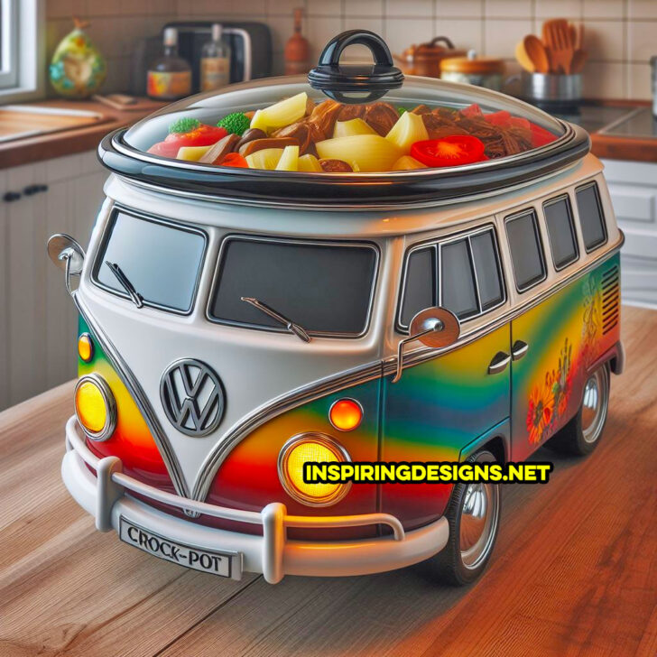 Volkswagen Bus Slow Cookers Will Be a Hit At Your Next Potluck ...