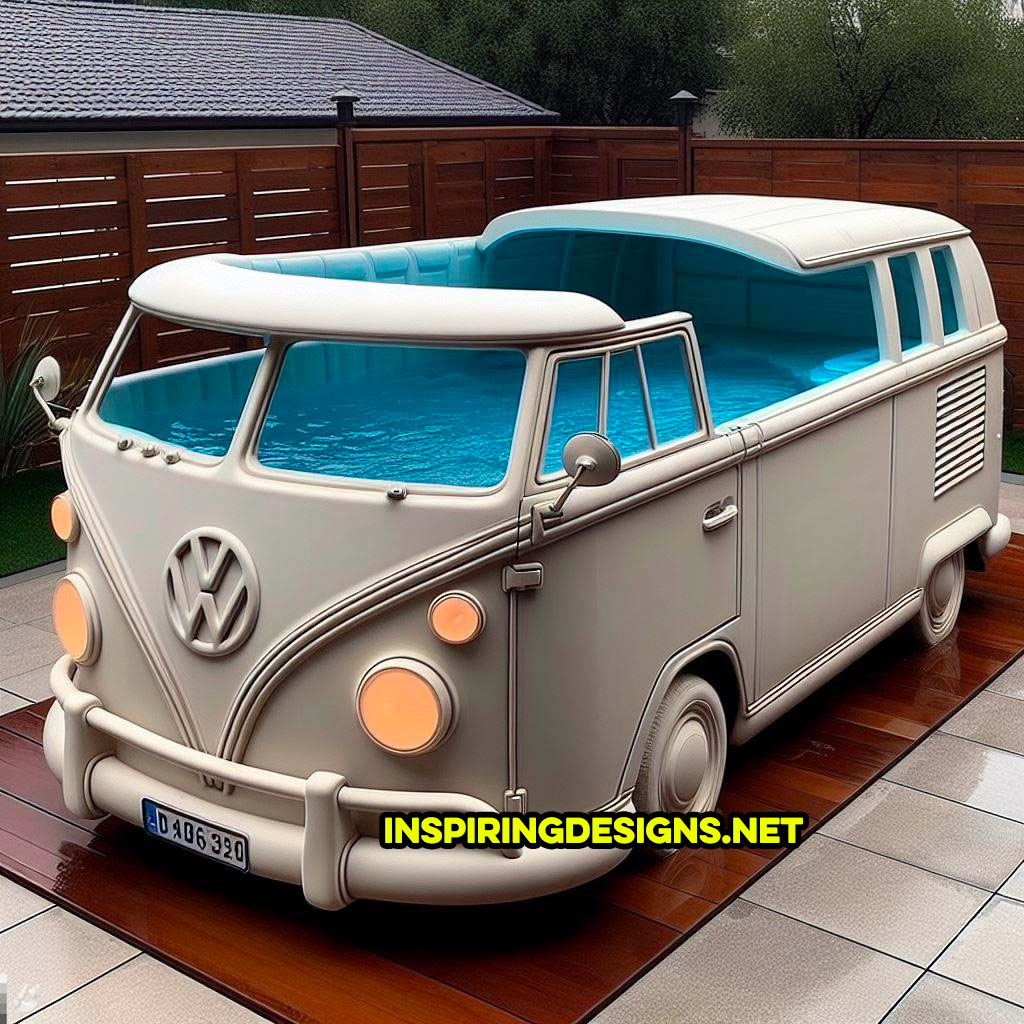 Volkswagen Bus Hot Tub