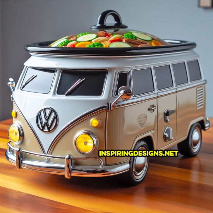 Volkswagen Bus Slow Cookers Will Be a Hit At Your Next Potluck ...