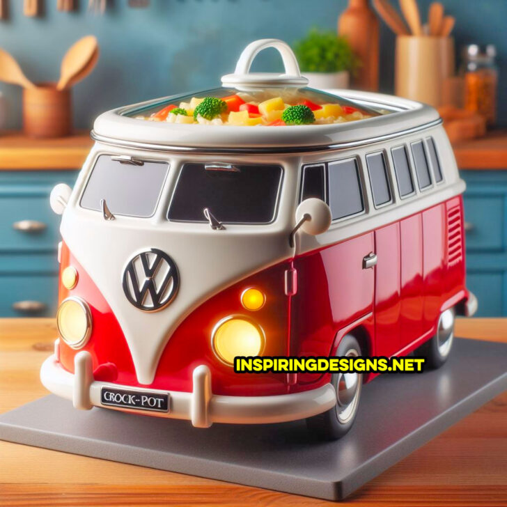 Volkswagen Bus Slow Cookers Will Be a Hit At Your Next Potluck ...