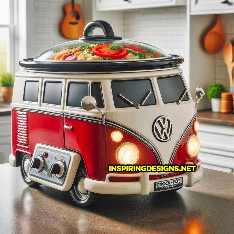 Volkswagen Bus Slow Cookers Will Be a Hit At Your Next Potluck ...