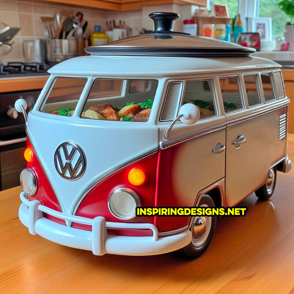 Volkswagen Bus Slow Cookers Will Be a Hit At Your Next Potluck ...