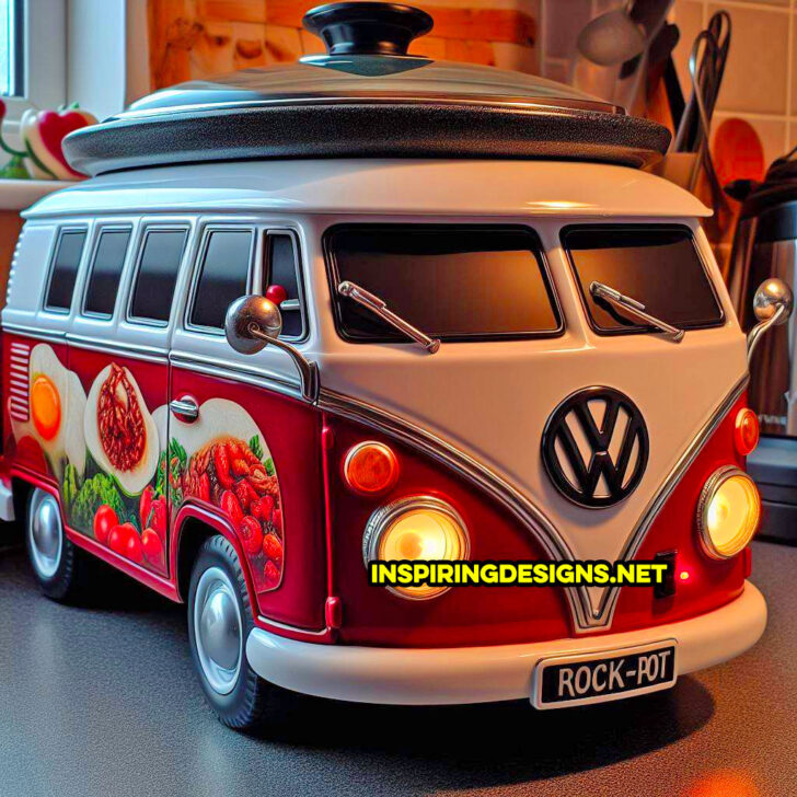 Volkswagen Bus Slow Cookers Will Be A Hit At Your Next Potluck 