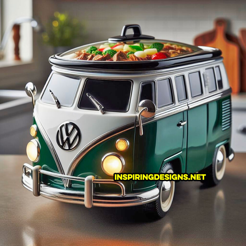 Volkswagen Bus Slow Cookers Will Be a Hit At Your Next Potluck ...