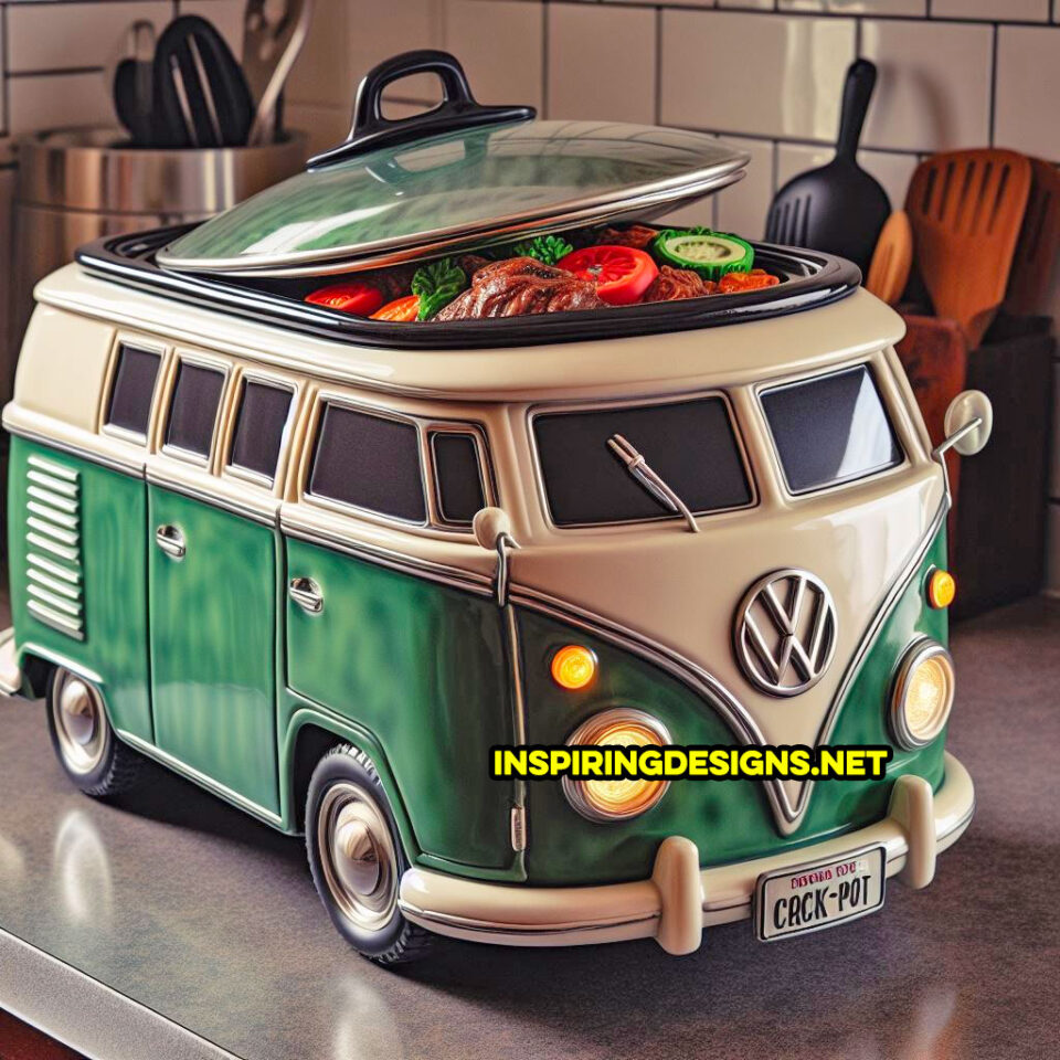 Volkswagen Bus Slow Cookers Will Be a Hit At Your Next Potluck ...