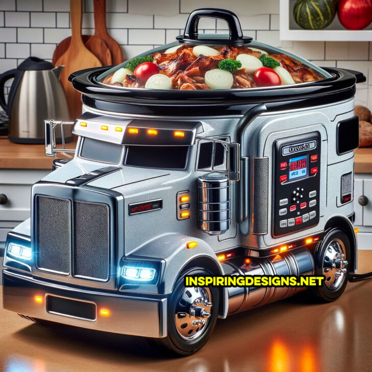 These Semi-Truck Slow Cookers Bring Big Rig Cooking Adventures To Your ...