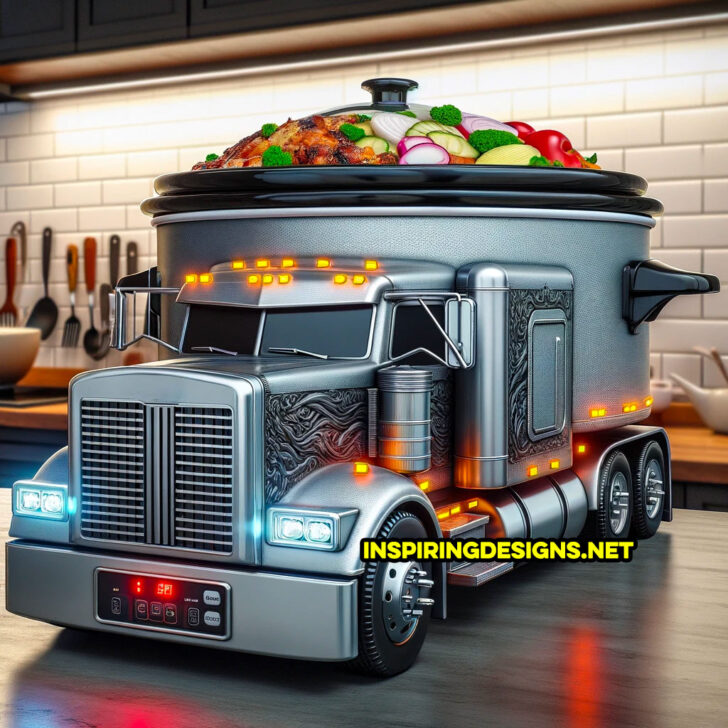 These SemiTruck Slow Cookers Bring Big Rig Cooking Adventures To Your