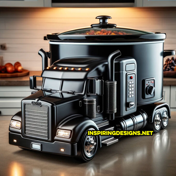 These SemiTruck Slow Cookers Bring Big Rig Cooking Adventures To Your
