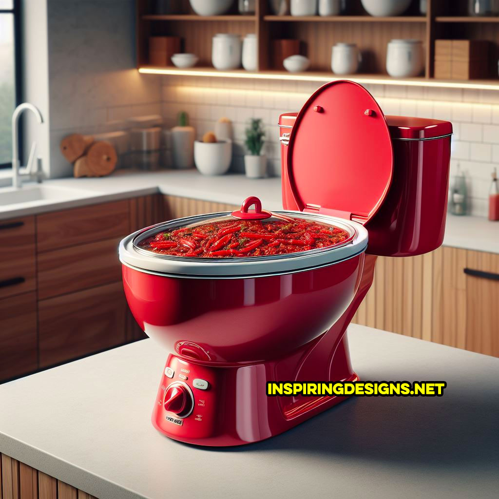 Toilet Shaped Slow Cookers