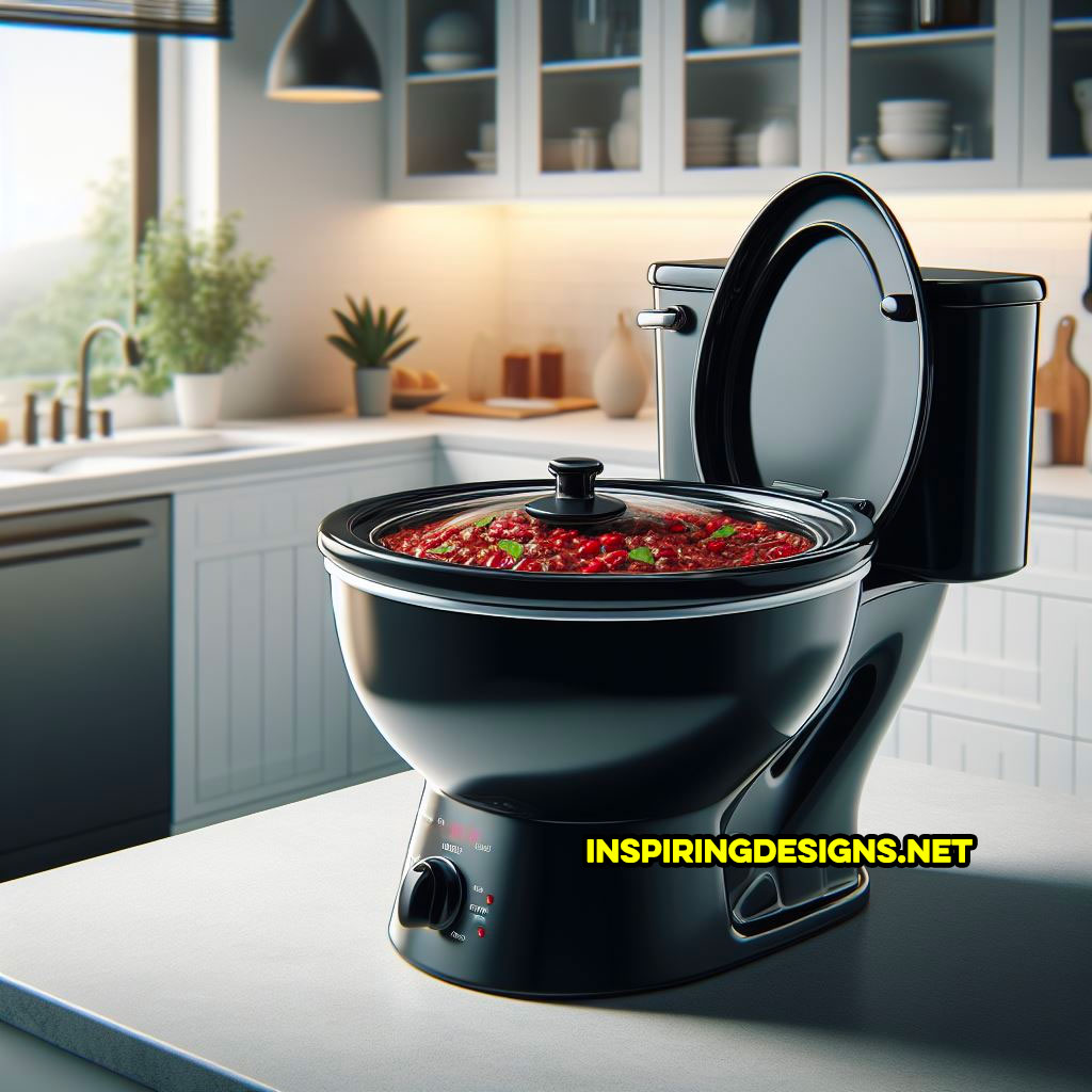 Toilet Shaped Slow Cookers