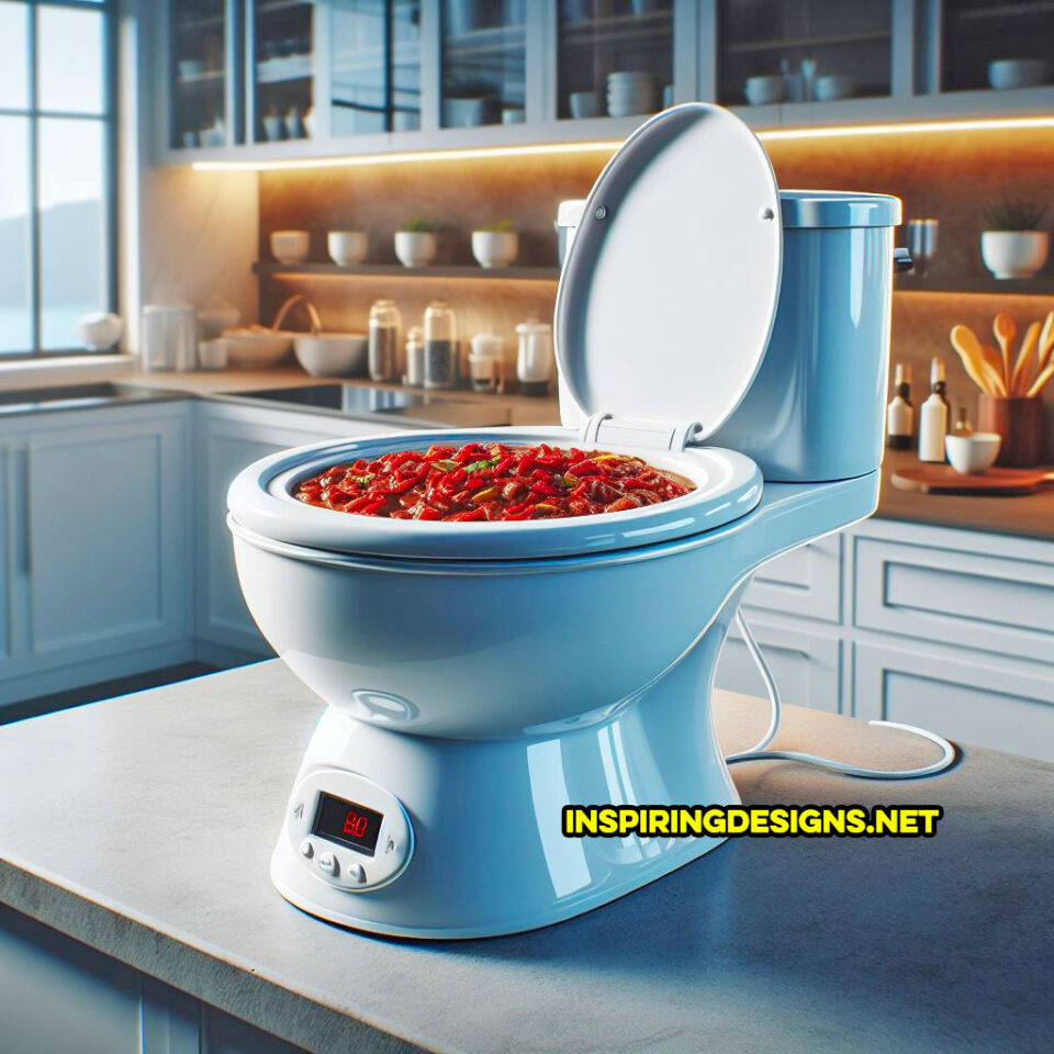 These Toilet Shaped Slow Cookers Will Be a Gas At Your Next Potluck