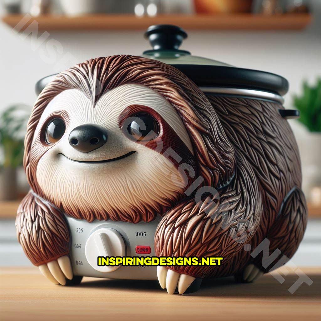 Cute Animal Shaped Slow Cookers - Sloth Slow Cooker