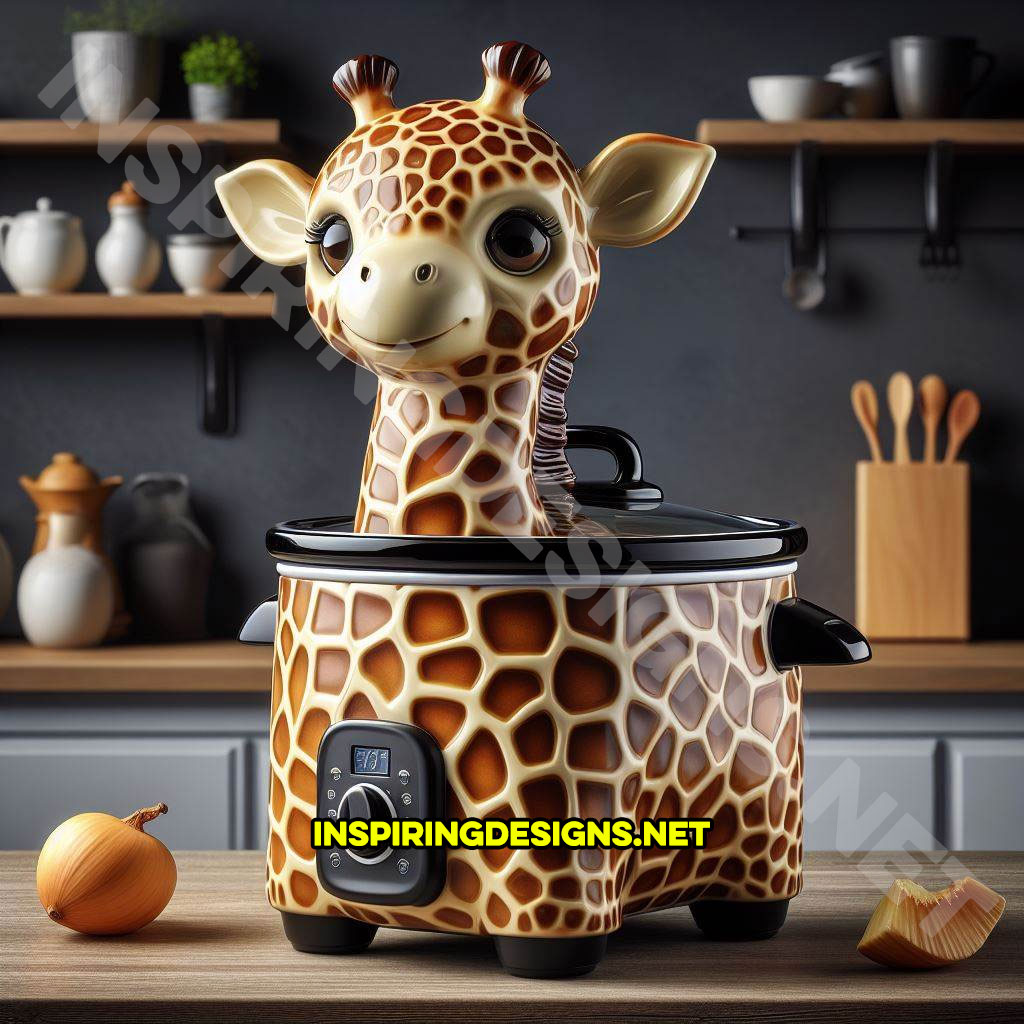 Cute Animal Shaped Slow Cookers - Giraffe Slow Cooker