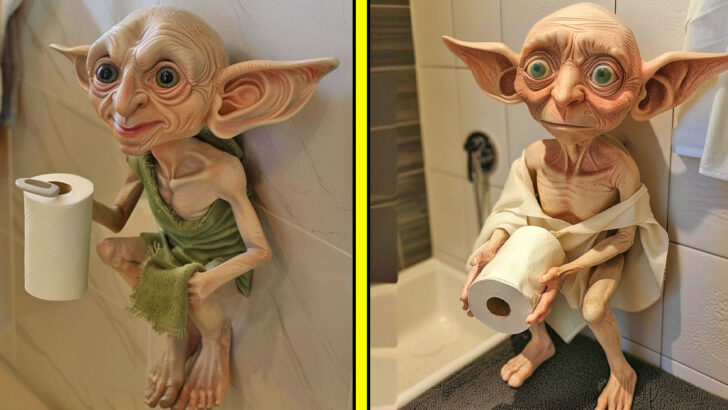 These Dobby Toilet Paper Holders Give Your Bathroom a Magical Helper