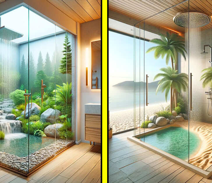 These Epoxy Nature Showers Are the Ultimate Sanctuary for Nature Lovers