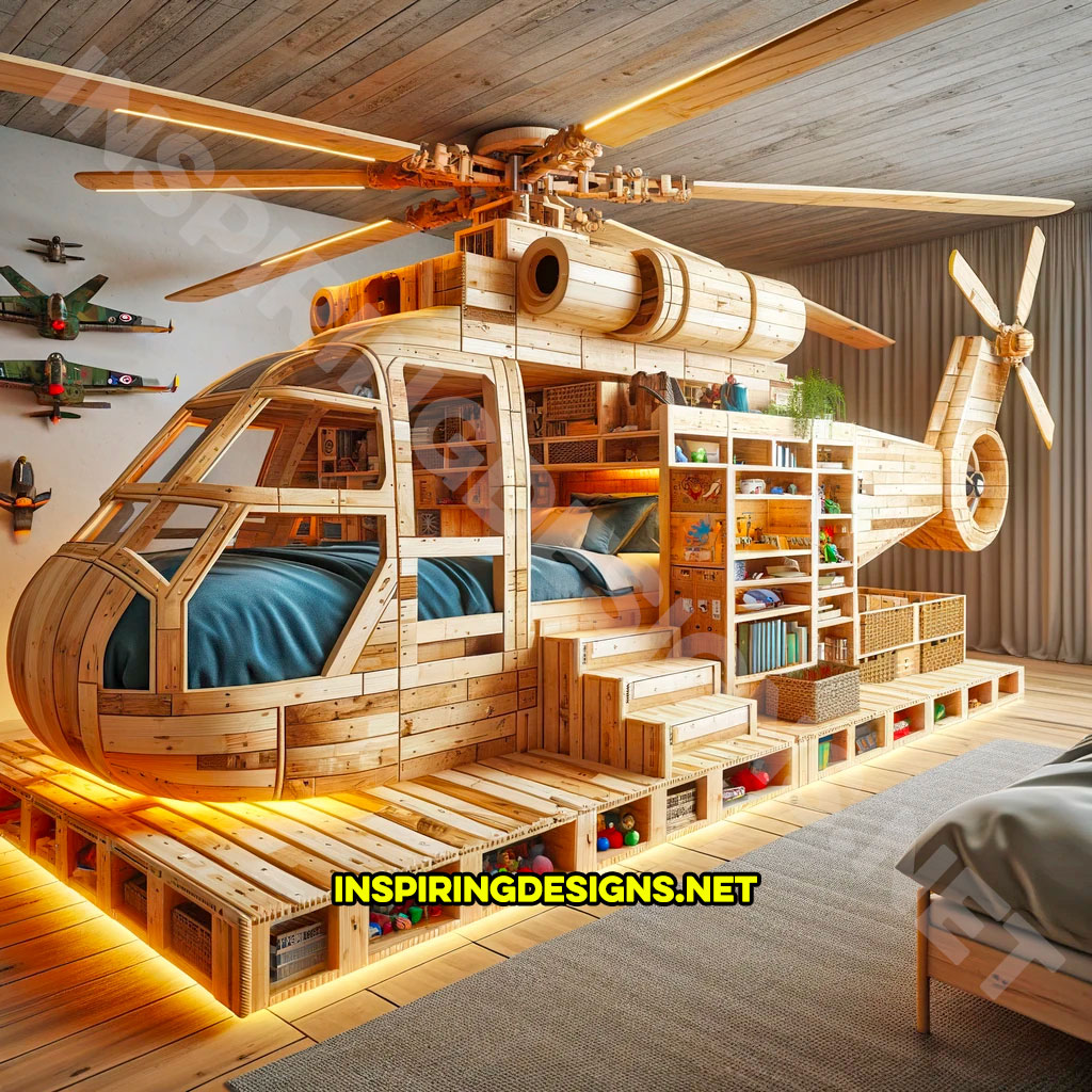 Helicopter Pallet Beds