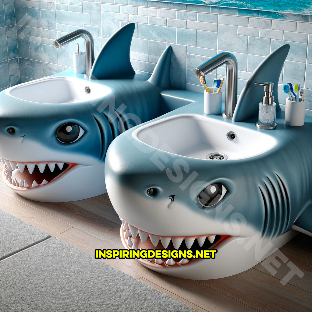 Sea Creature Sinks - Shark Kids Sink