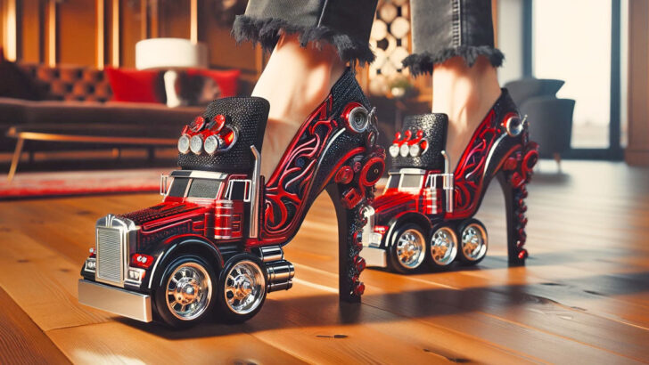 These Semi-Truck High-Heels Will Accelerate Your Style to Full Throttle